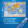 Карта мира политическая 117х80 см, 1:28М, с ламинацией, интерактивная, в тубусе, BRAUBERG, 112385
