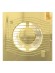 Вентилятор накладной SLIM D100 обратный клапан Gold DICITI