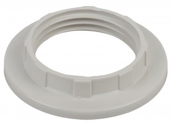 Б0043679 Кольцо для патрона ЭРА E14 пластик, белое