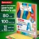 Бумага цветная МАЛОГО ФОРМАТА 10 цветов, BRAUBERG "MULTICOLOR" А5, 80 г/м2, 100 л., (10 цветов x 10 листов), 116406