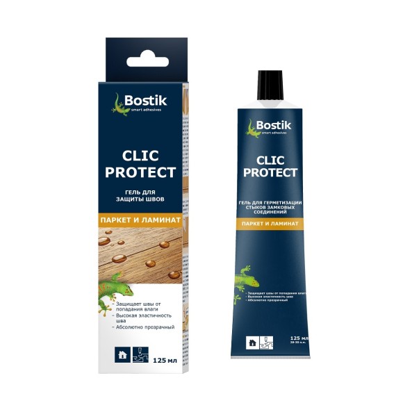 50020181 Клей Bostik 50020181 гель для герметизации стыков CLIC PROTECT 0,125 л.